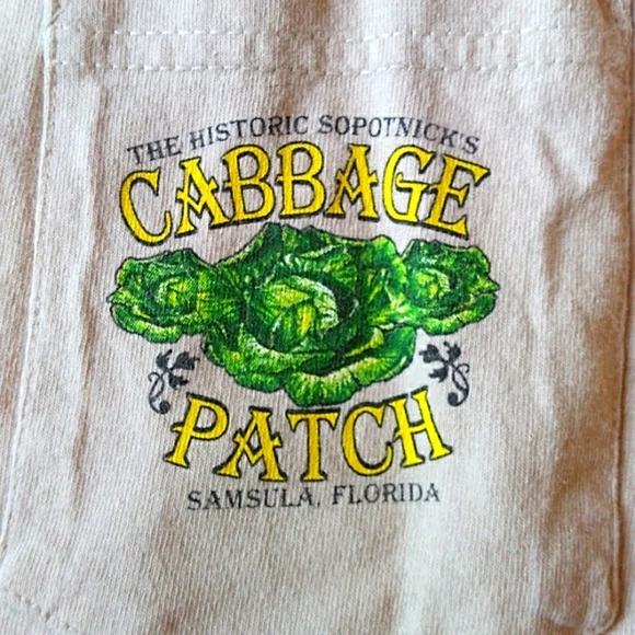 Vintage Collectible Biker Shirt, Sopotnick's Cabbage Patch, Samsula, Florida - Picture 1 of 5